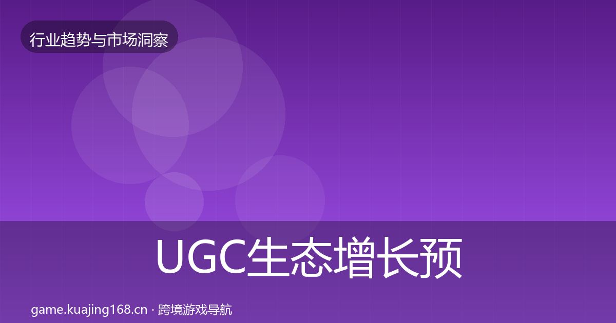 UGC生态增长预测实践指南·第1635篇