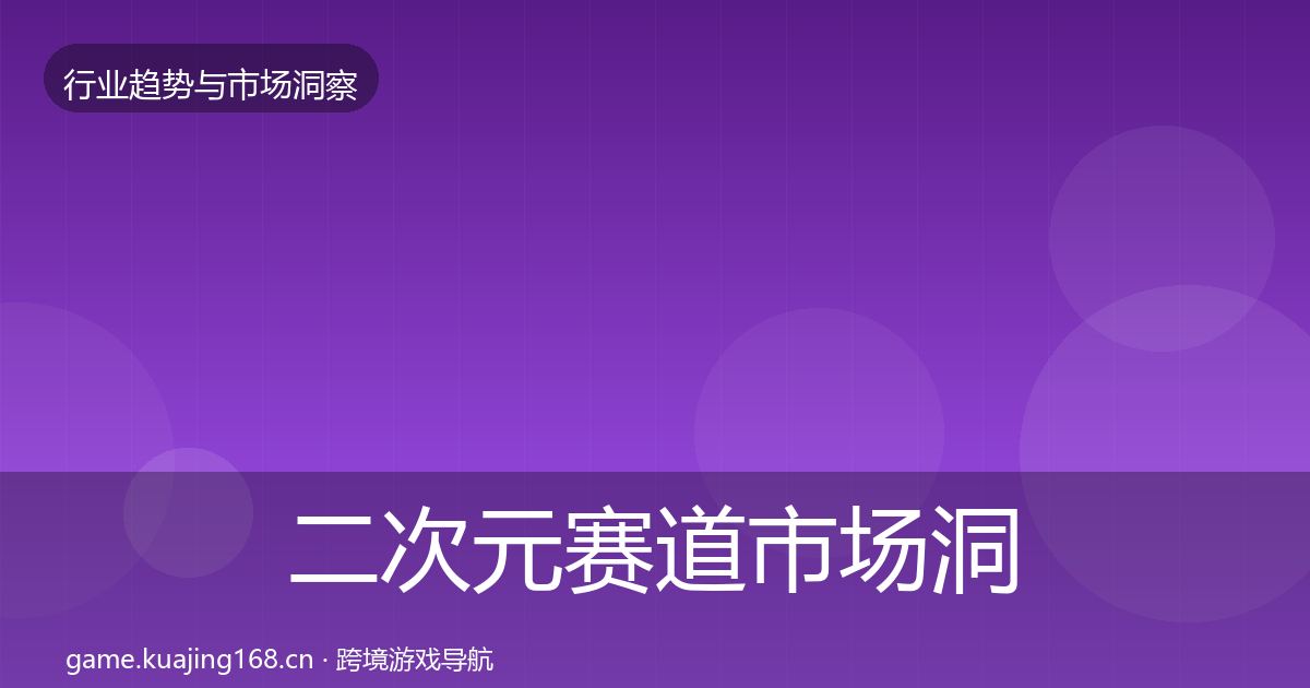 二次元赛道市场洞察实践指南·第1642篇