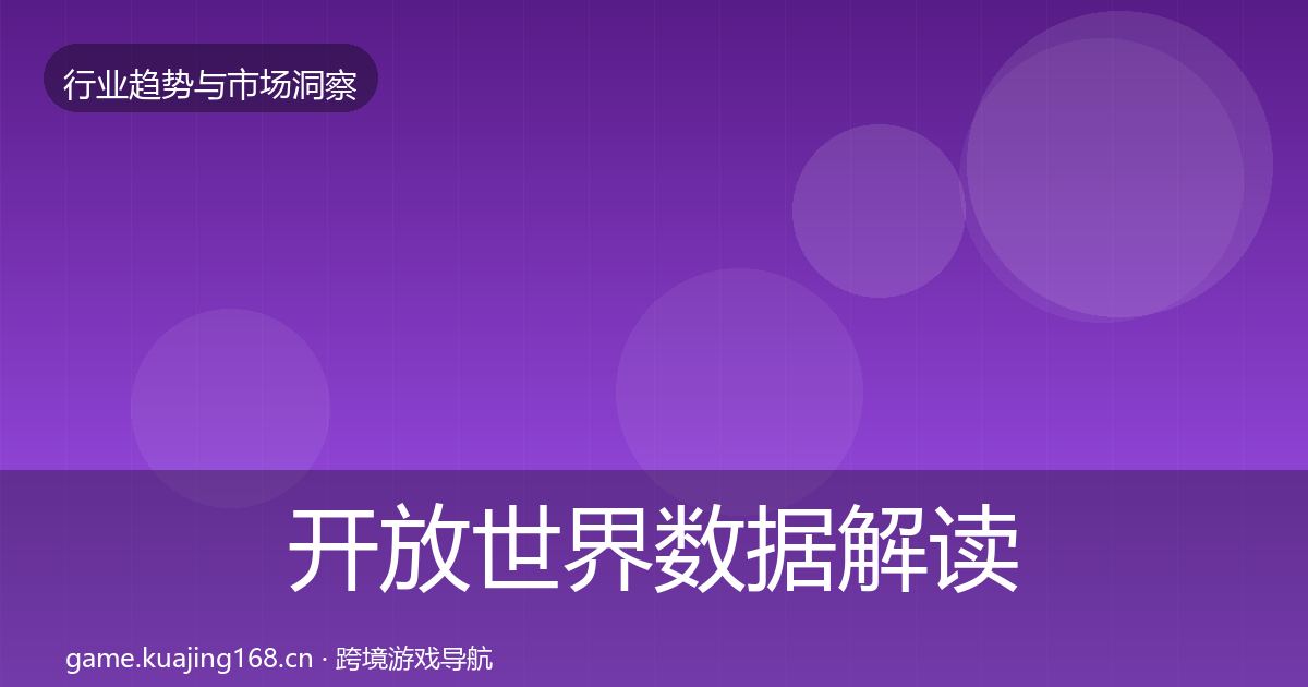 开放世界数据解读全攻略·第1653篇