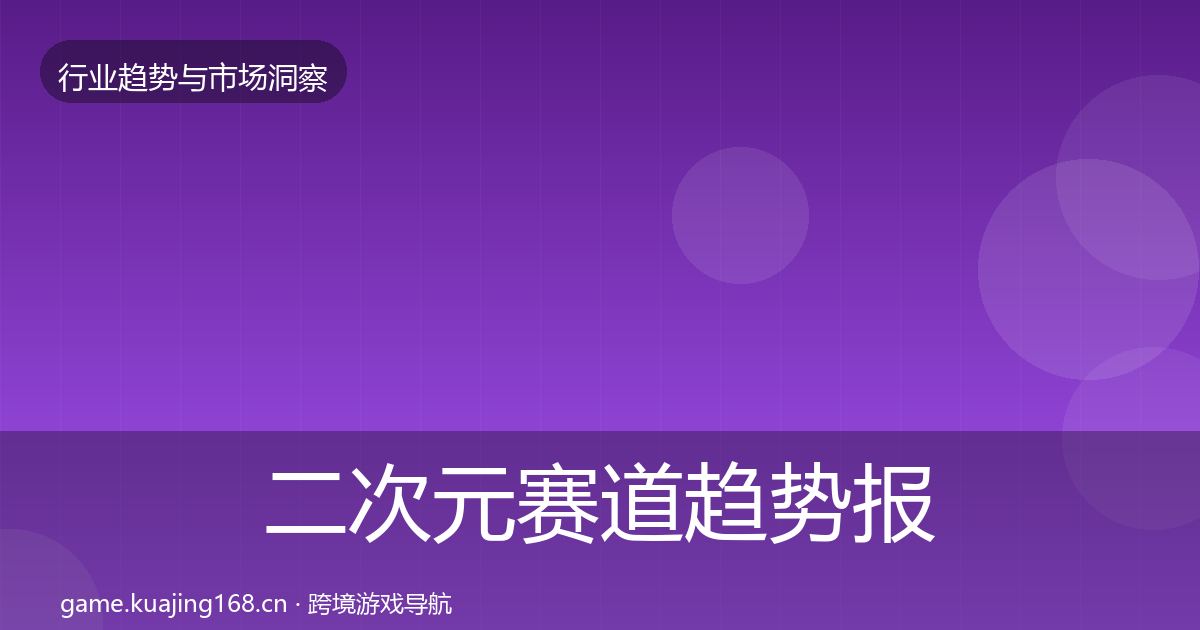 二次元赛道趋势报告实践指南·第1687篇