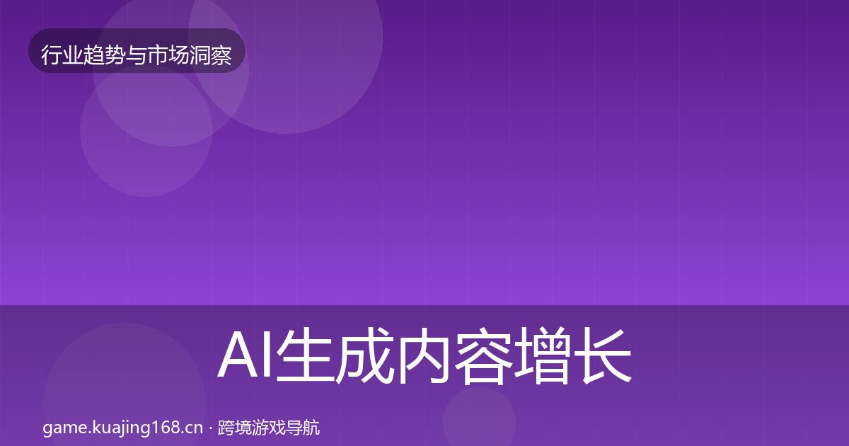 AI生成内容增长预测入门到进阶·第1711篇