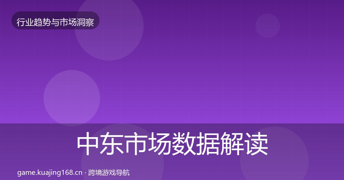 中东市场数据解读入门到进阶·第1733篇