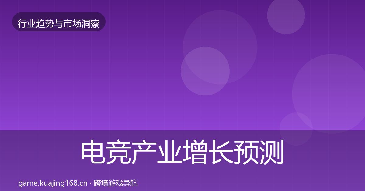 电竞产业增长预测实践指南·第1753篇