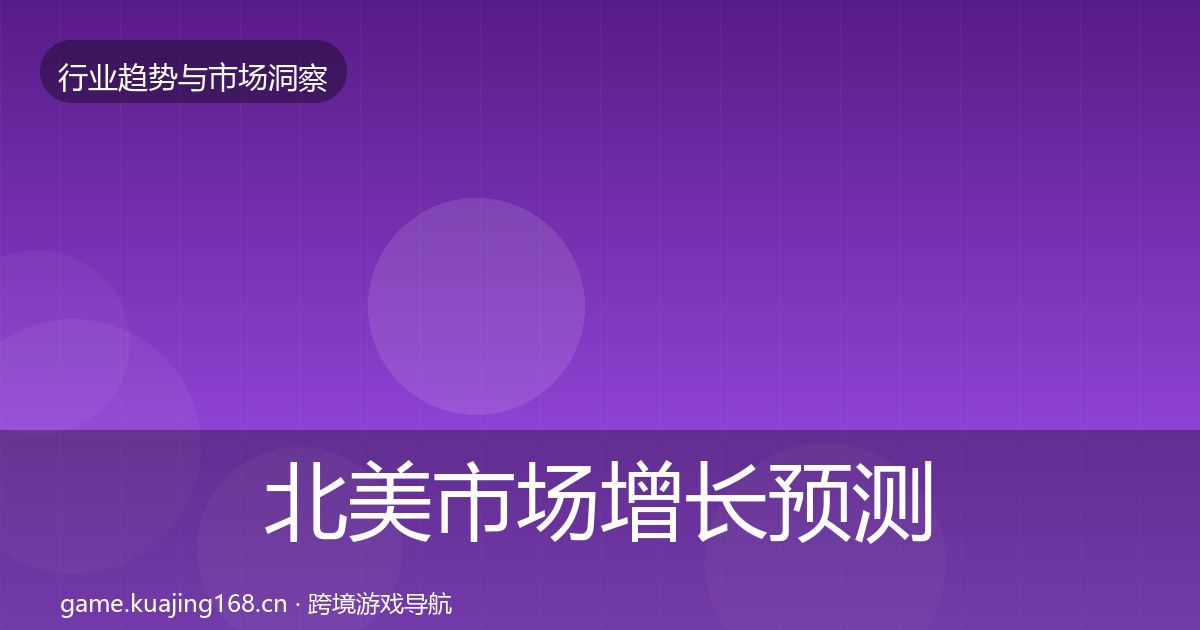北美市场增长预测实践指南·第1794篇