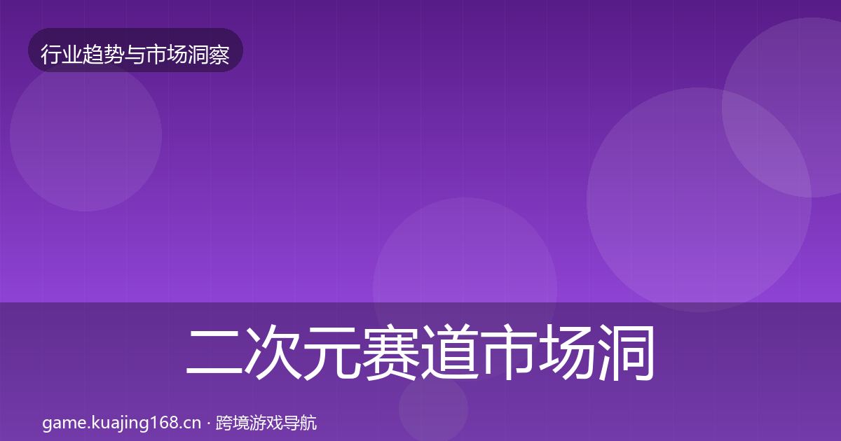 二次元赛道市场洞察实践指南·第1882篇