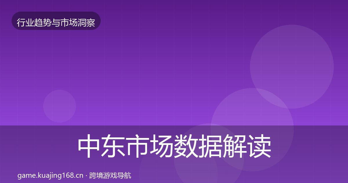 中东市场数据解读入门到进阶·第1893篇