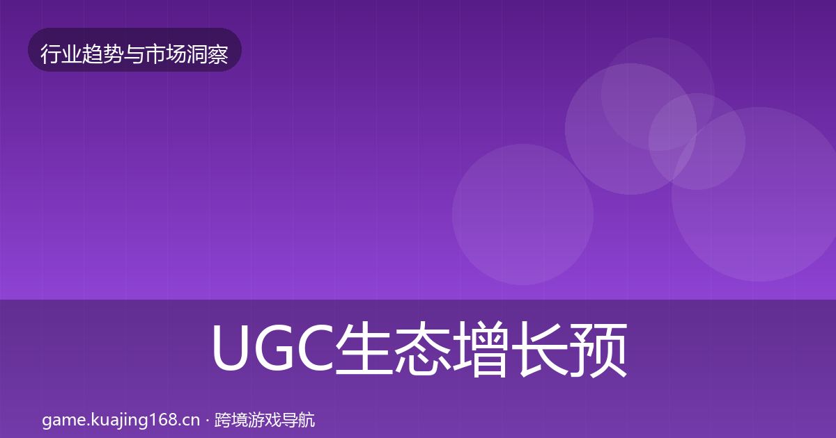 UGC生态增长预测实践指南·第1915篇