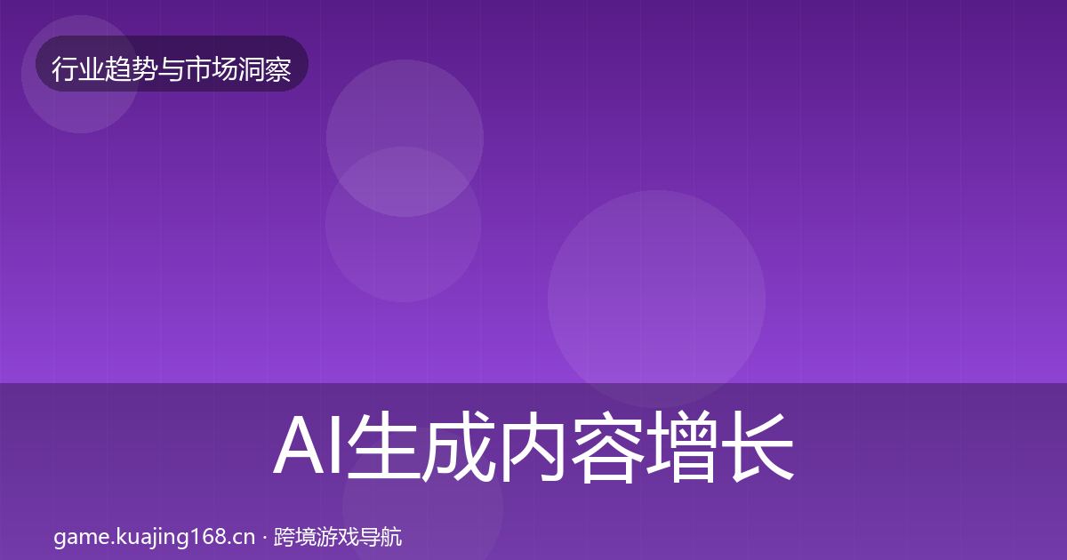 AI生成内容增长预测入门到进阶·第1951篇