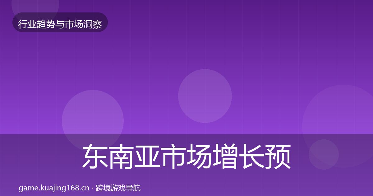 东南亚市场增长预测全攻略·第1994篇