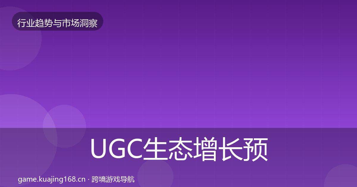 UGC生态增长预测实践指南·第1995篇