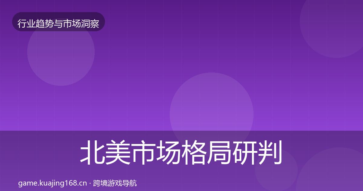 北美市场格局研判实践指南·第2024篇