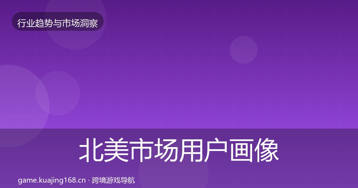 北美市场用户画像实践指南·第2029篇