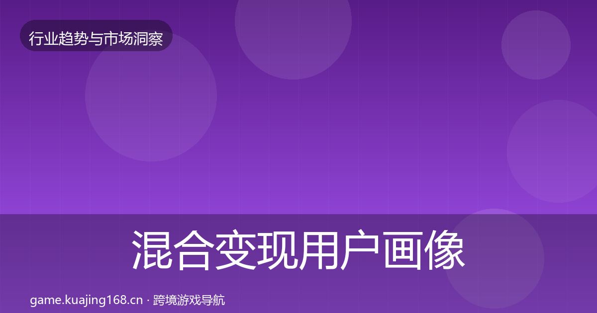 混合变现用户画像全攻略·第2030篇