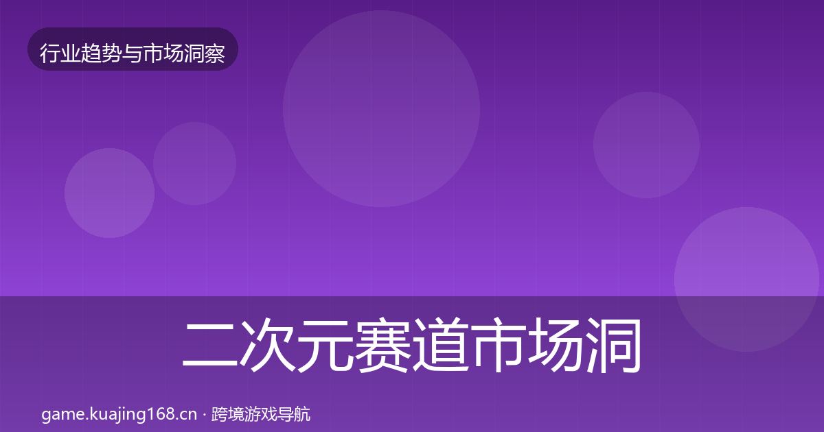 二次元赛道市场洞察实践指南·第2042篇