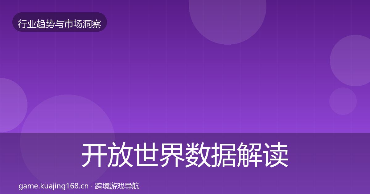开放世界数据解读全攻略·第2053篇