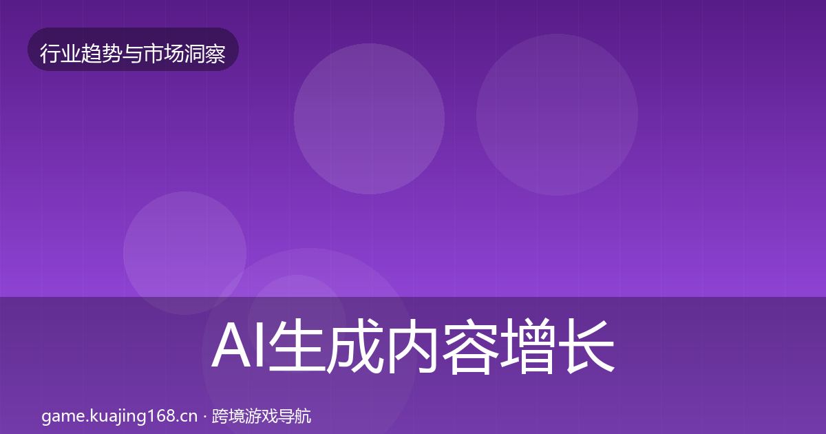 AI生成内容增长预测入门到进阶·第2071篇
