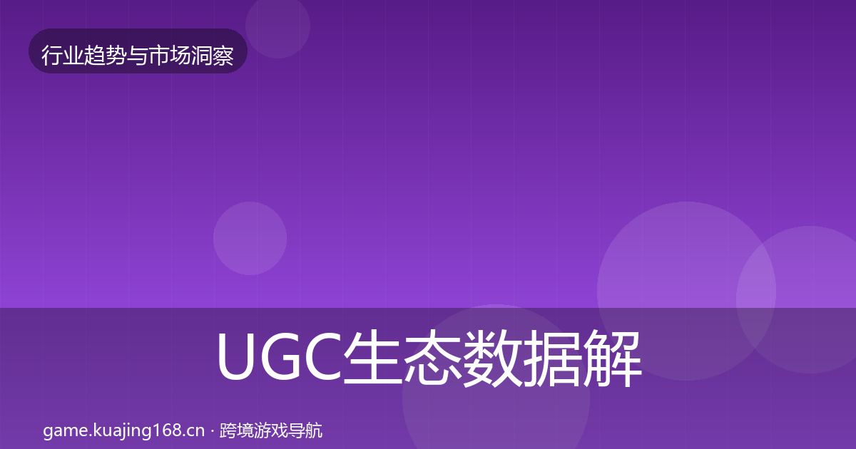 UGC生态数据解读实践指南·第2095篇
