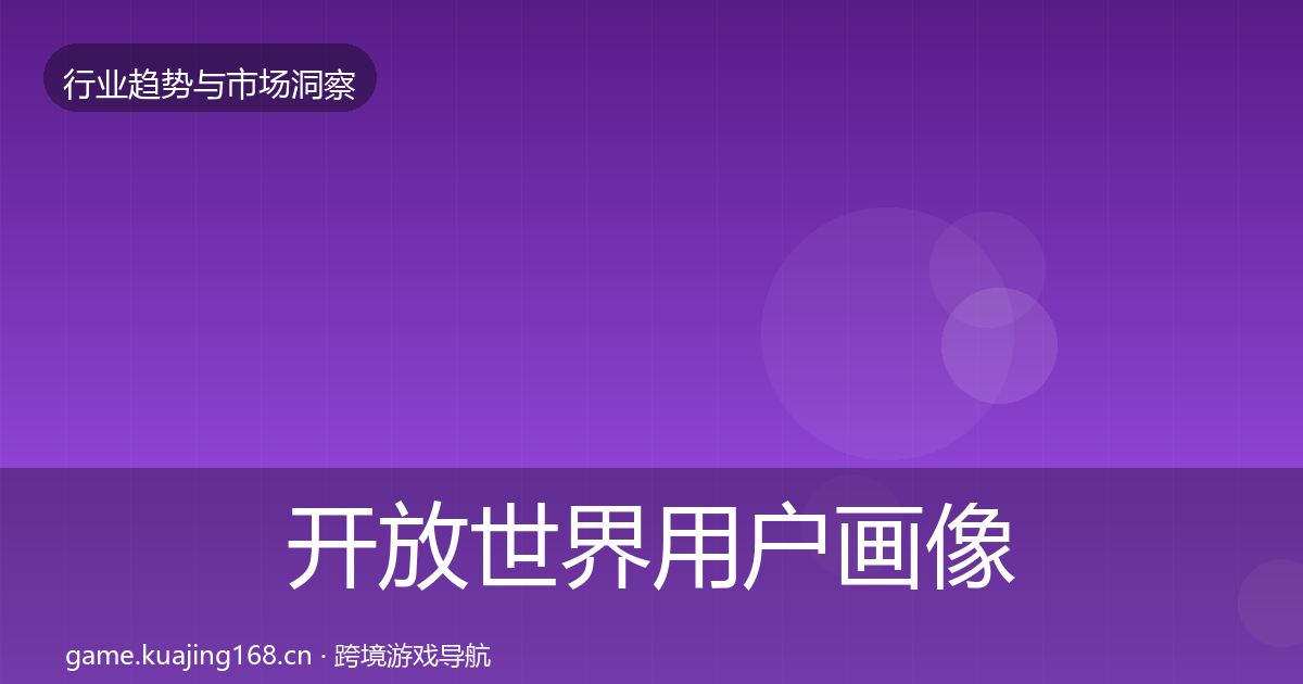 开放世界用户画像全攻略·第2108篇