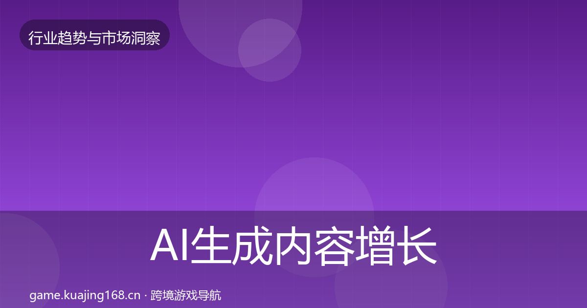 AI生成内容增长预测入门到进阶·第2111篇