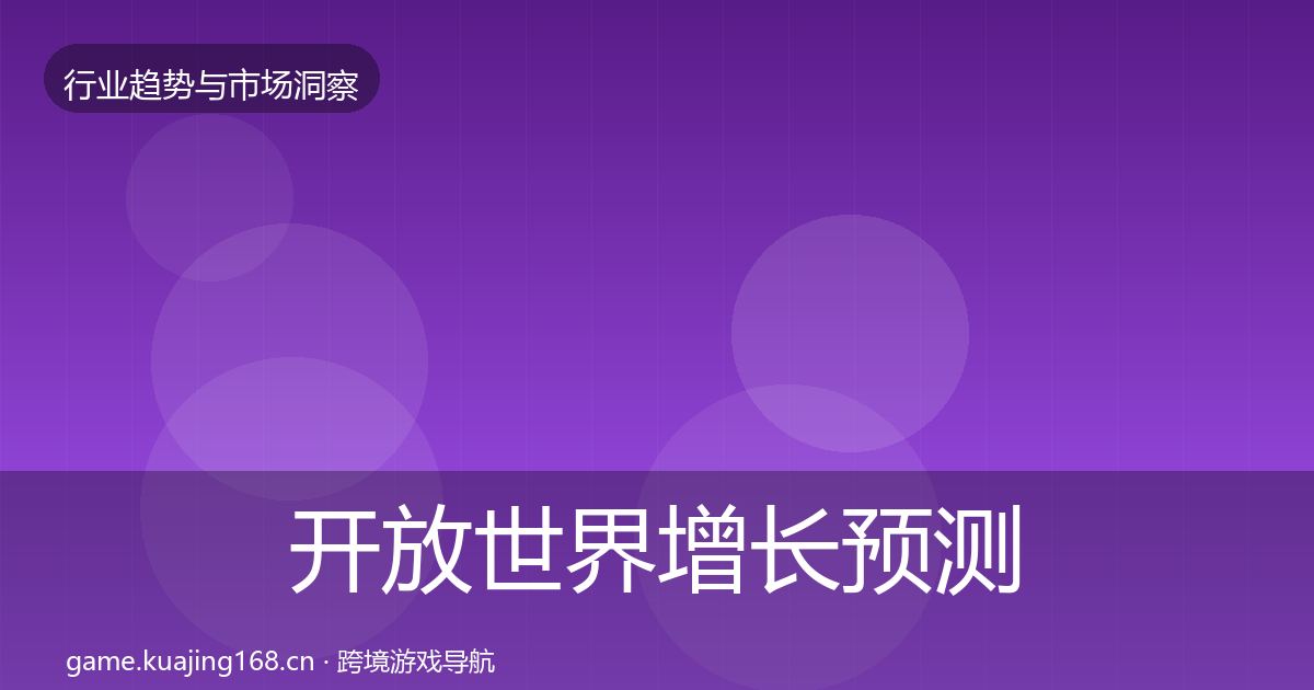 开放世界增长预测全攻略·第2113篇