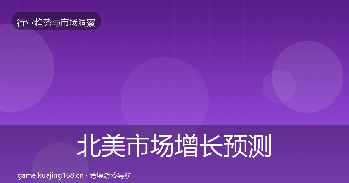 北美市场增长预测实践指南·第2114篇