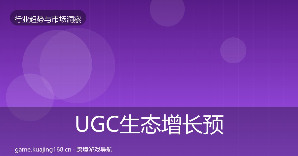 UGC生态增长预测实践指南·第2115篇