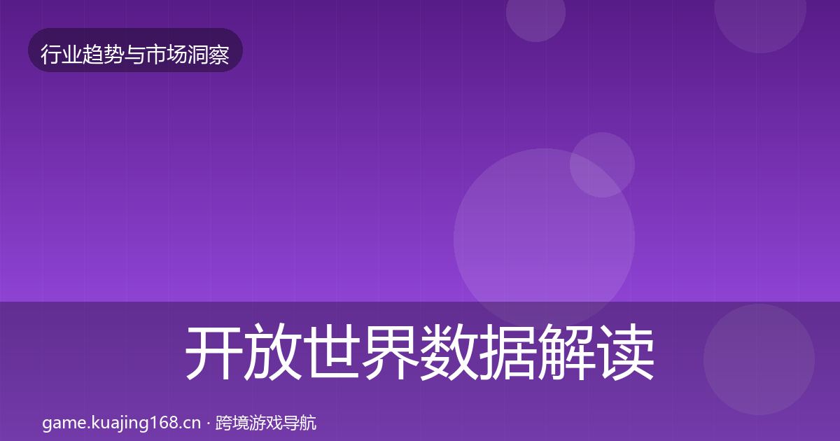 开放世界数据解读全攻略·第2133篇
