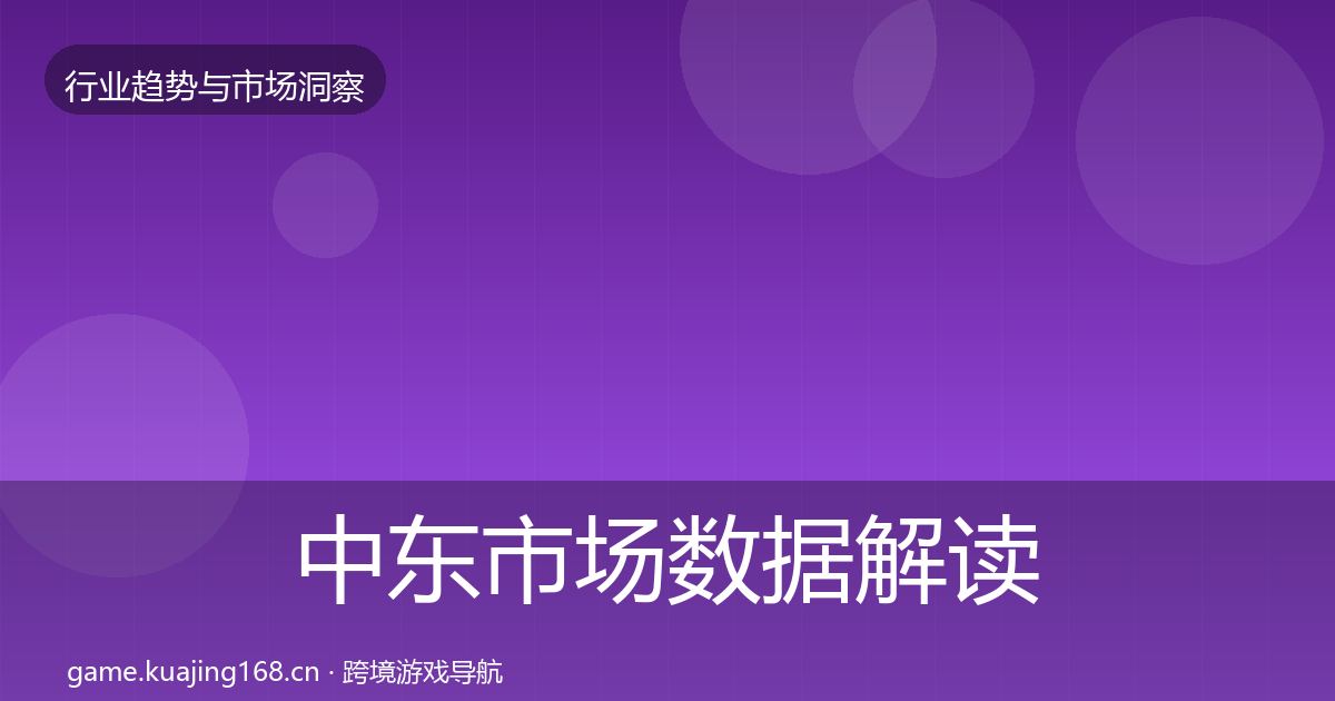 中东市场数据解读入门到进阶·第2133篇