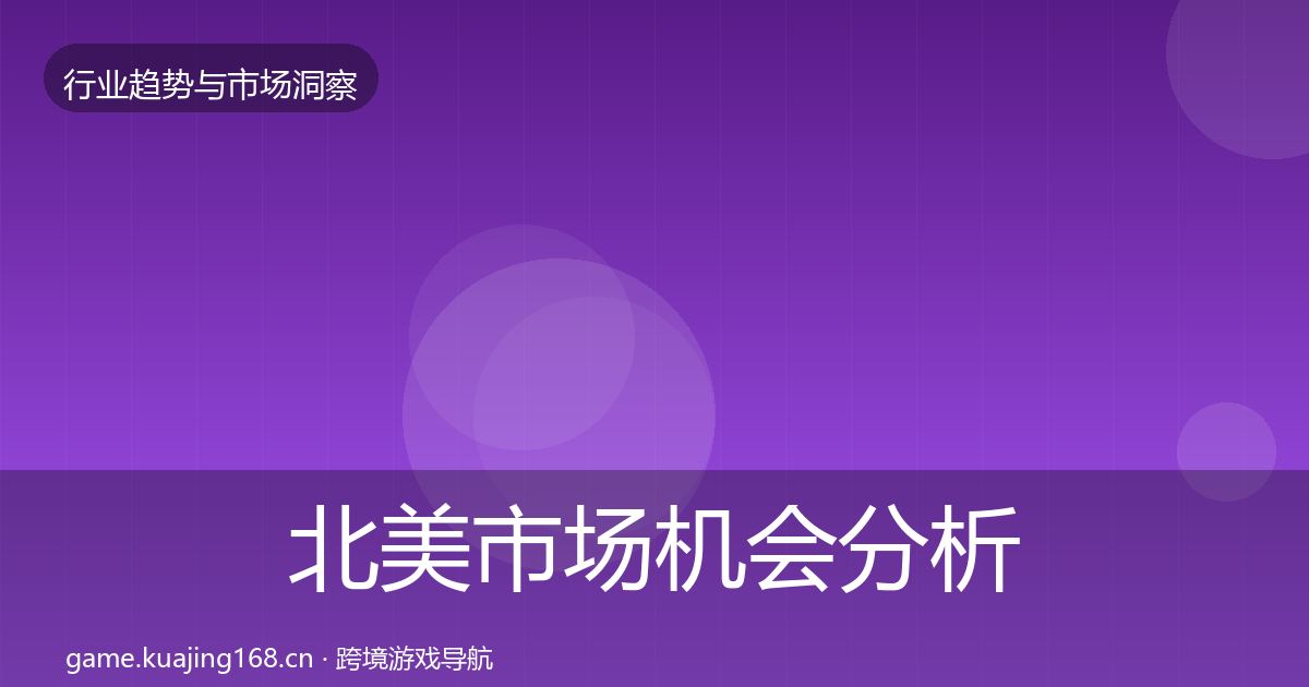 北美市场机会分析实践指南·第2139篇