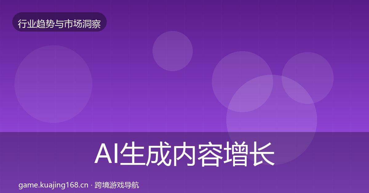AI生成内容增长预测入门到进阶·第2151篇