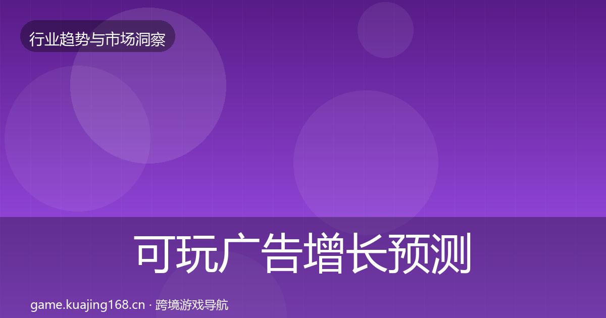 可玩广告增长预测入门到进阶·第2154篇