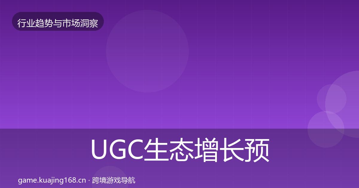 UGC生态增长预测实践指南·第2155篇
