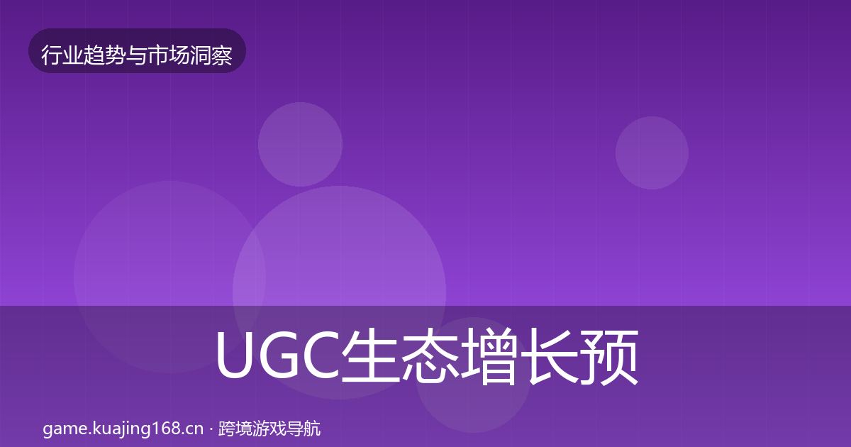 UGC生态增长预测实践指南·第2195篇