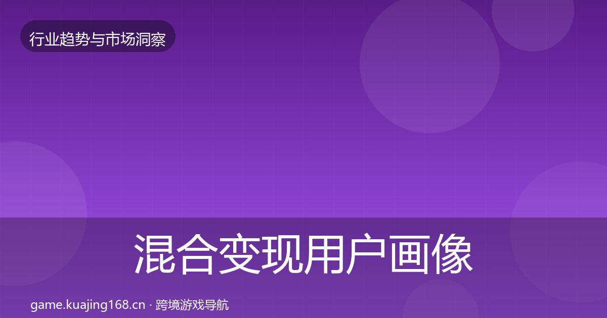 混合变现用户画像全攻略·第2230篇