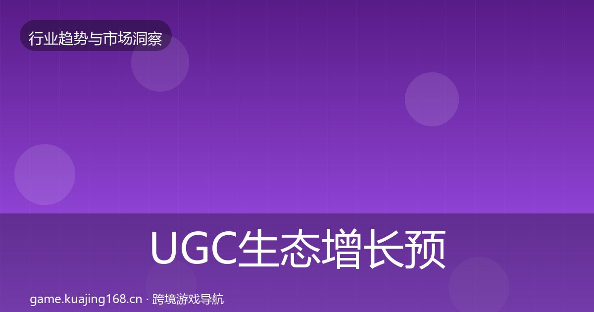 UGC生态增长预测实践指南·第2235篇