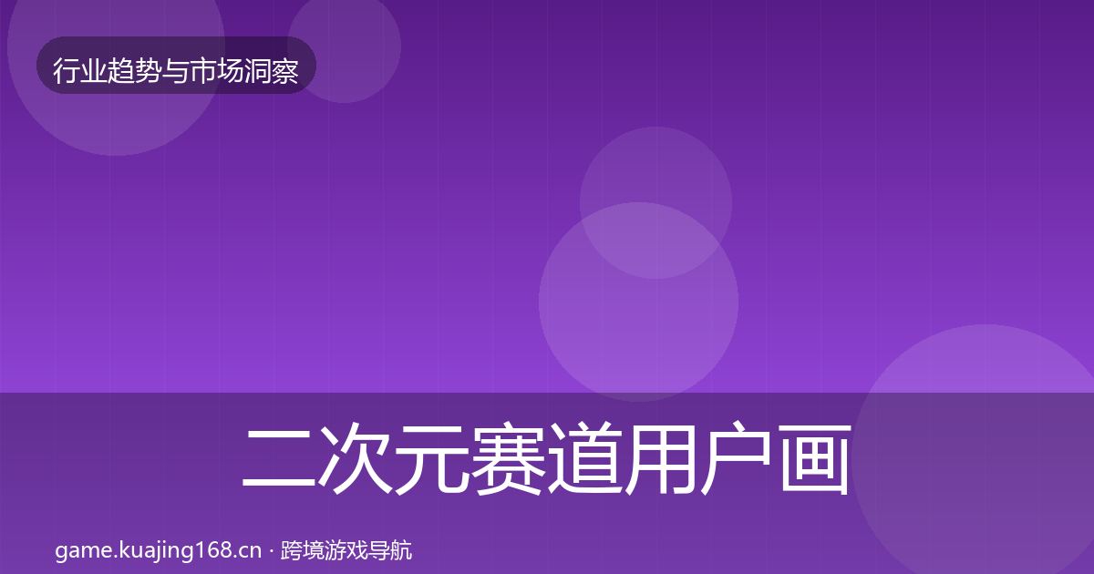 二次元赛道用户画像实践指南·第2267篇