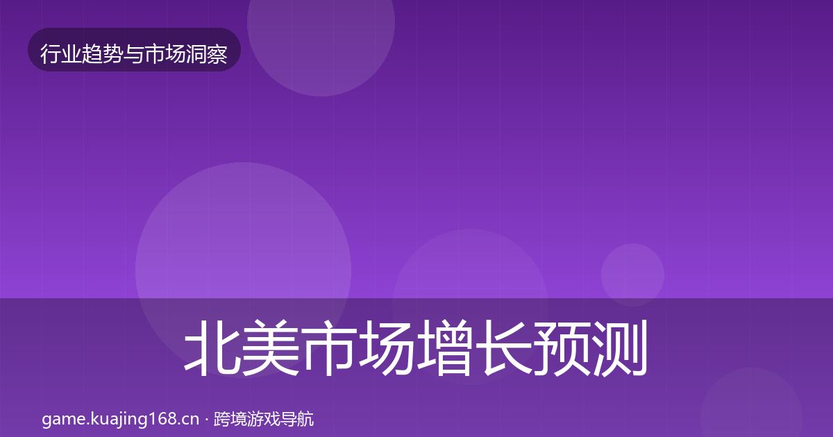 北美市场增长预测实践指南·第2274篇