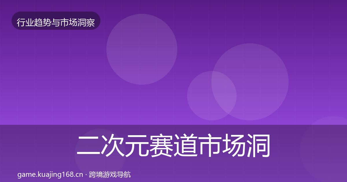 二次元赛道市场洞察实践指南·第2282篇