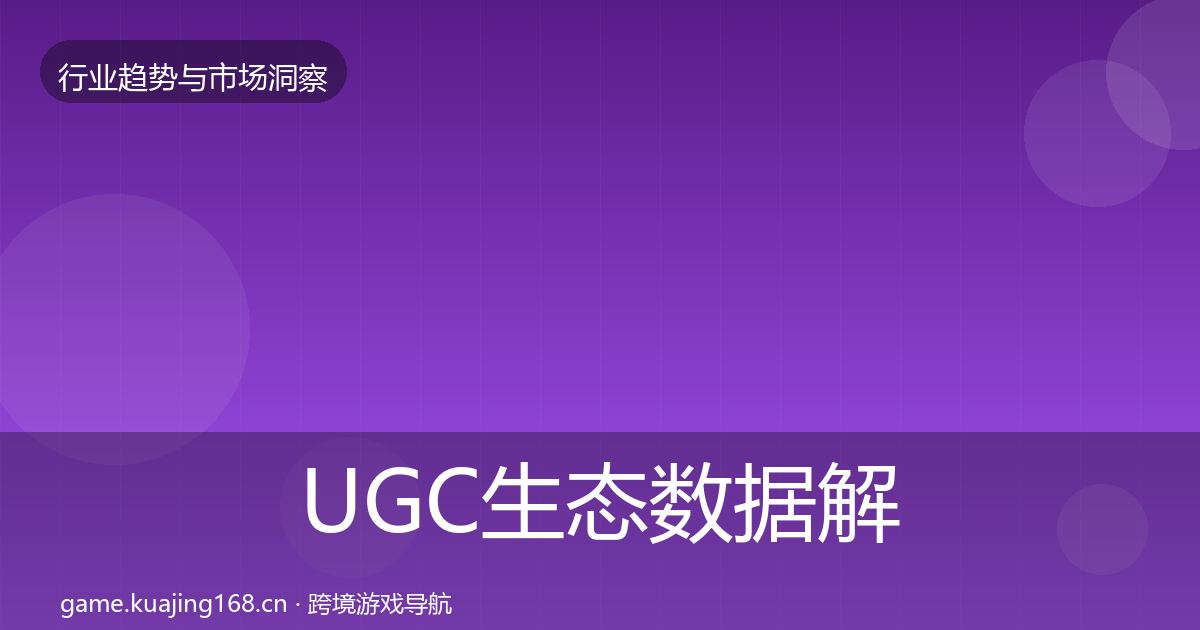 UGC生态数据解读实践指南·第2295篇