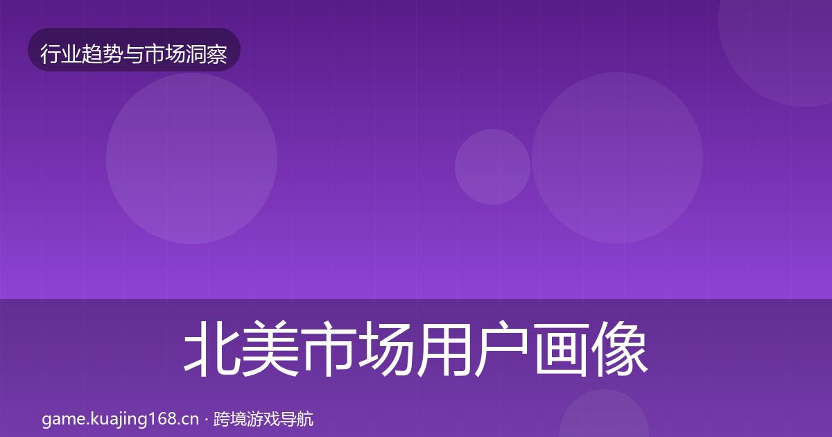 北美市场用户画像实践指南·第2309篇