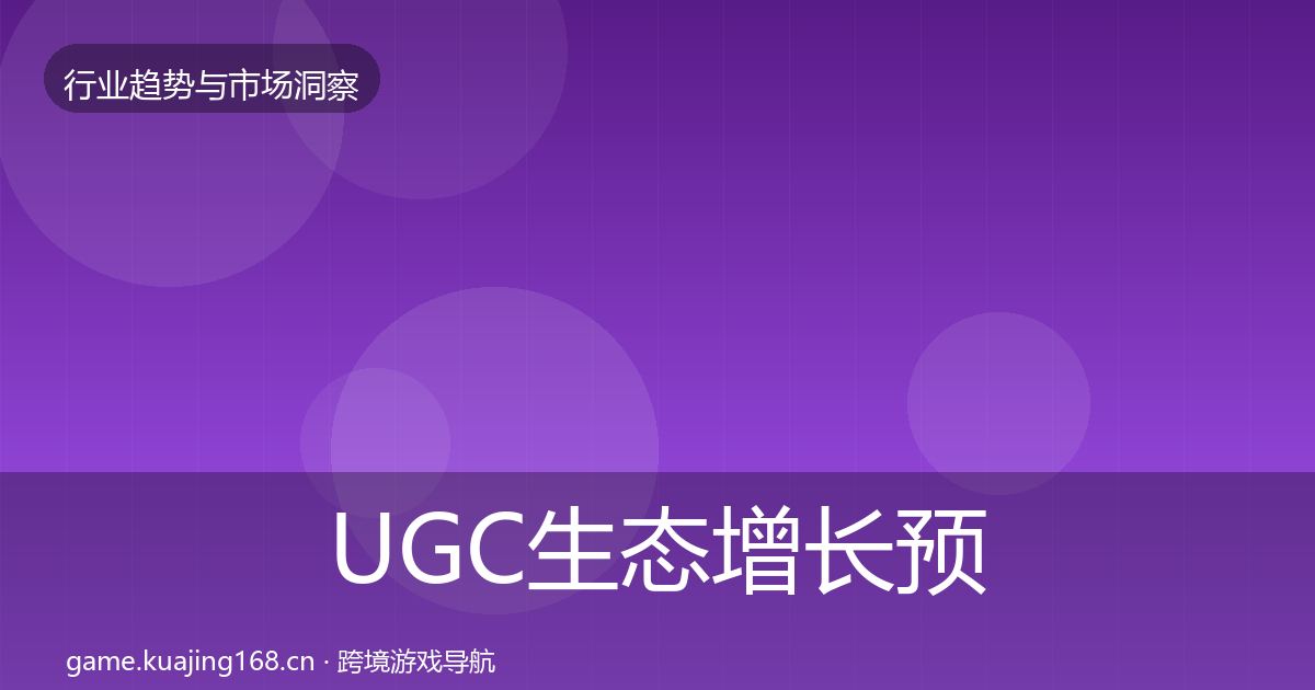 UGC生态增长预测实践指南·第2315篇