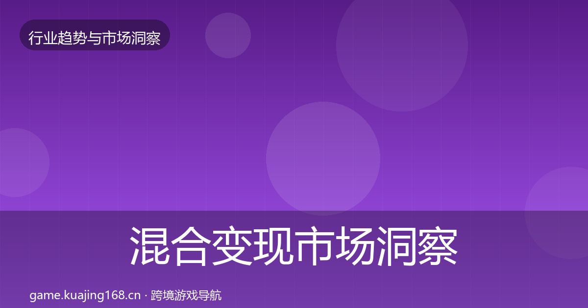 混合变现市场洞察全攻略·第2325篇