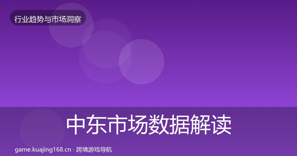 中东市场数据解读入门到进阶·第2373篇