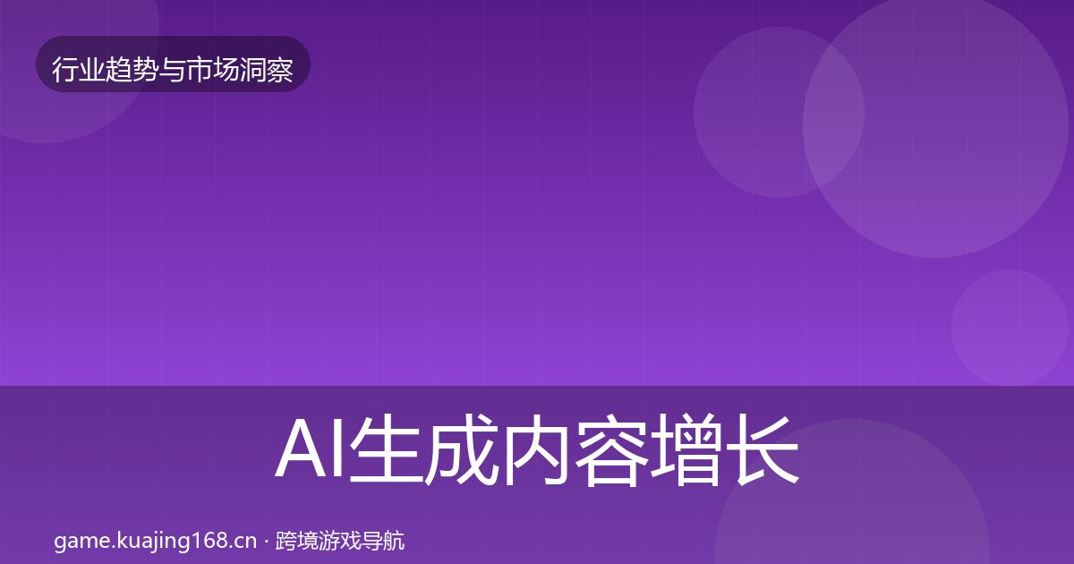 AI生成内容增长预测入门到进阶·第2391篇