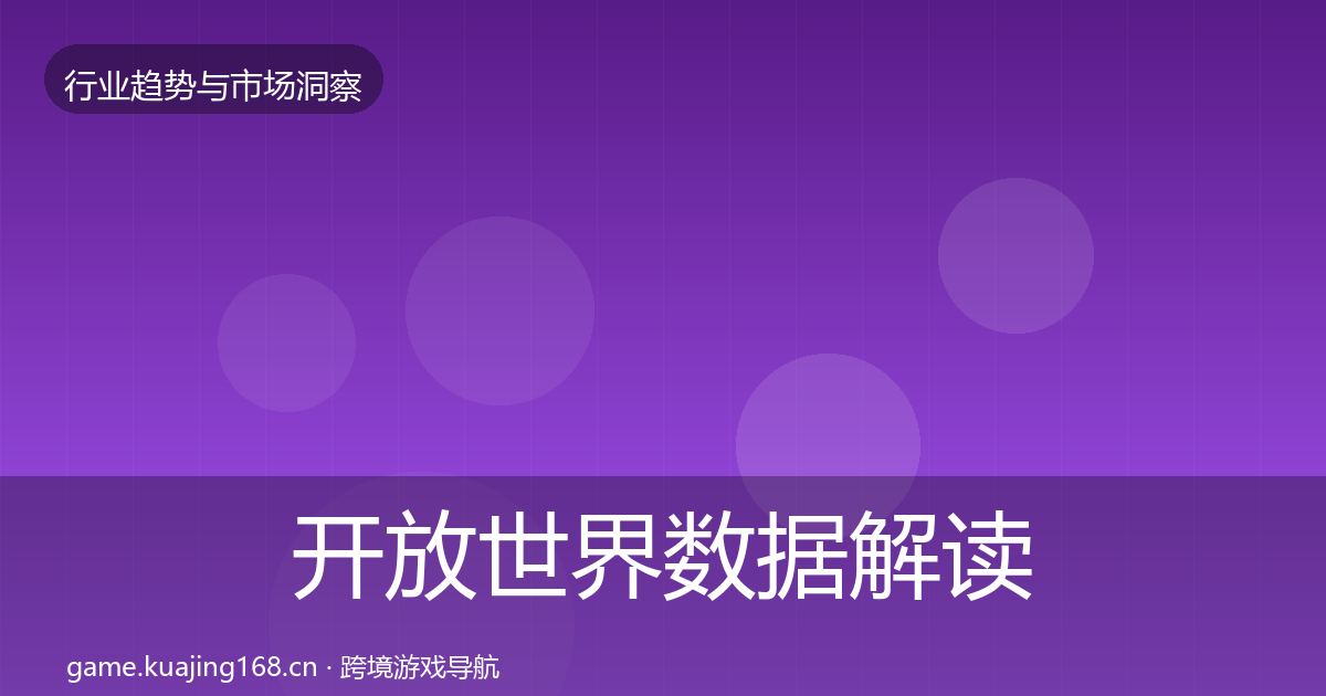 开放世界数据解读全攻略·第2413篇