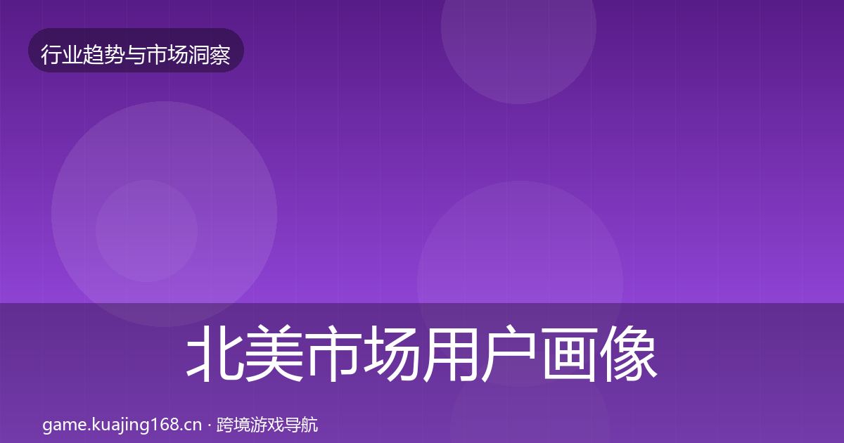 北美市场用户画像实践指南·第2429篇