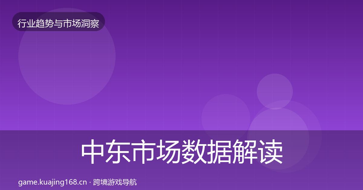 中东市场数据解读入门到进阶·第2453篇