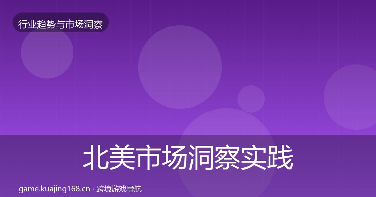 北美市场洞察实践指南·第2484篇