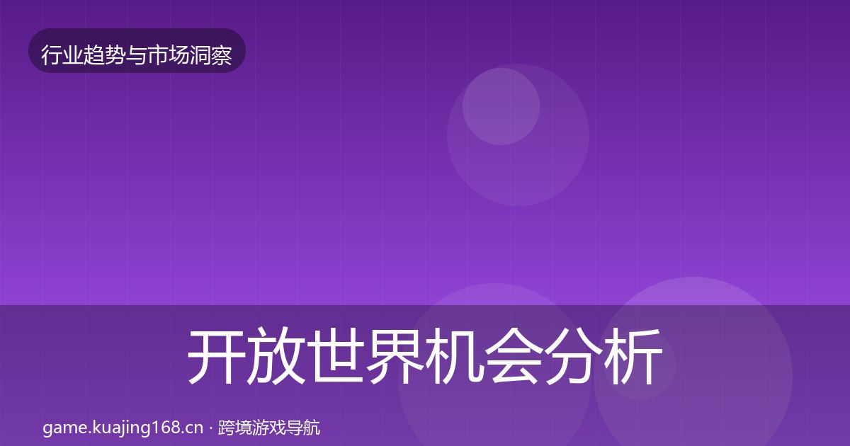 开放世界机会分析全攻略·第2538篇