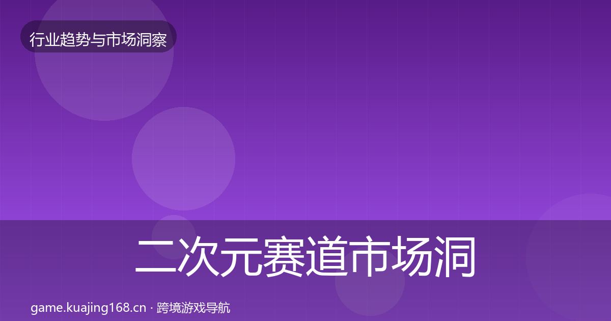 二次元赛道市场洞察实践指南·第2562篇